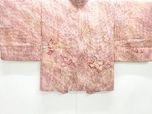 アンティーク　本総絞り鳥模様絵羽織